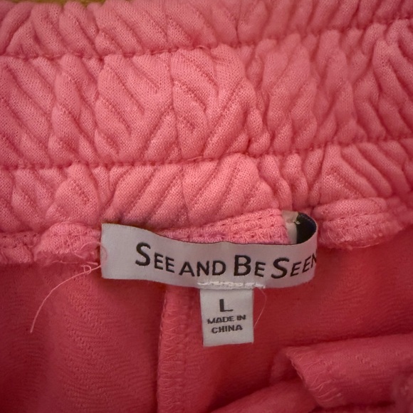 Pink Textured Lounge Set - Picture 2 of 4